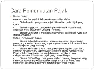 1.Perpajakan umum | PPTX