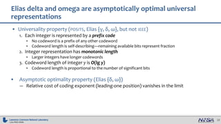 Universal Coding Standard Universal Coding of the Reals: Alternatives to IEEE Floating Point | PDF
