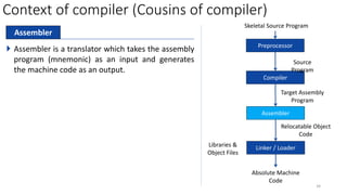 Preprocessor Assembly 1-Phases of compiler-26-04-2023.pptx