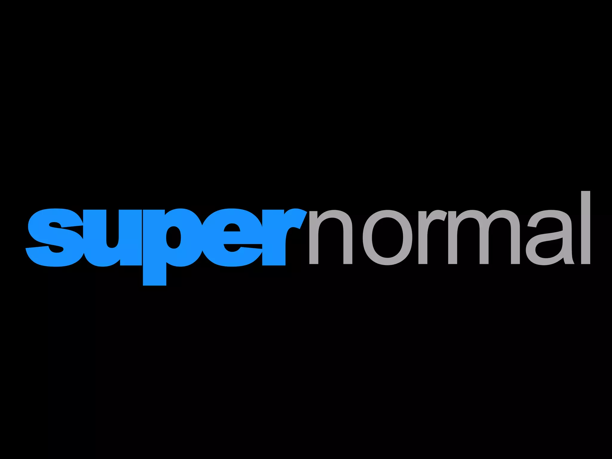 supernormal 
 