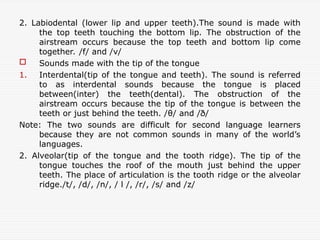 1-PHONETICS.ppt- PResentation- Linguistics | PPT