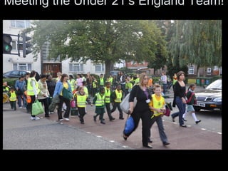 Meeting the Under 21’s England Team!  