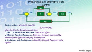 Proportional integral and derivative PID controller