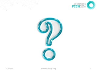 20-04-2016 Jornadas 2016 @ UAlg 12
 