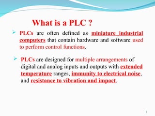 1 - PLCs Introduction.ppt about plc basics | PPT