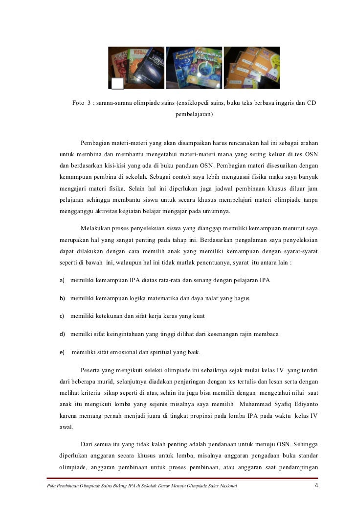 1. pola pembinaan olimpiade sains nasional buku 1. pola pembinaan olimpiade sains nasional buku