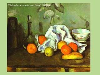 “Naturaleza muerta con fruta”, 1879-82
 