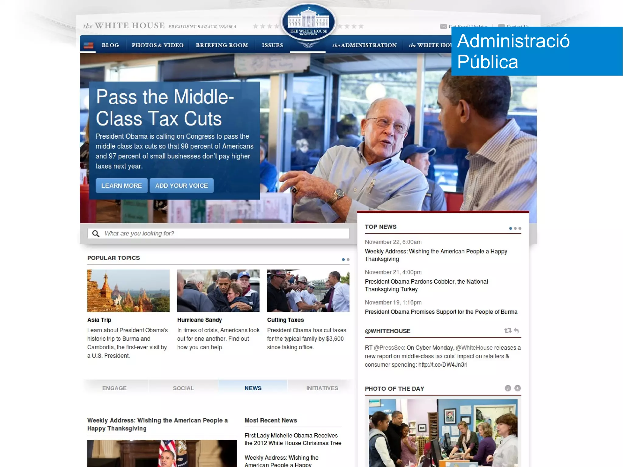 Administració
Pública
 