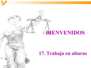 BIENVENIDOS


17. Trabajo en alturas
 