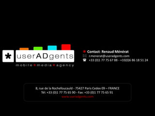 Usage en mode déconnecté, stockage dans le terminal