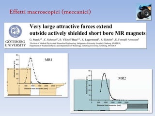Effetti macroscopici (meccanici)
 