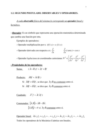 1 Principios De MecáNica CuáNtica | PDF