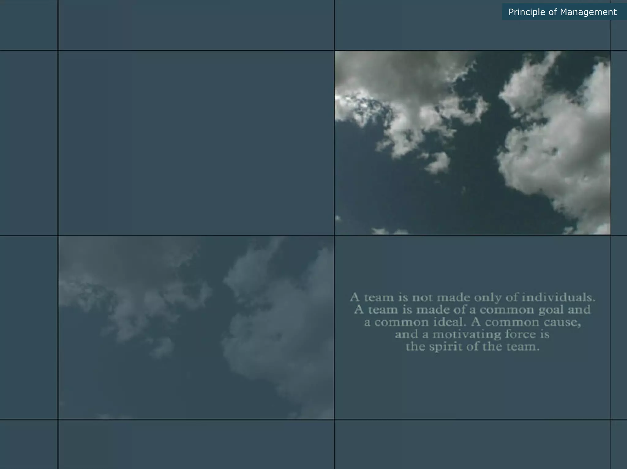 Principle of Management




14 May 2007   PRINCIPLES OF MANAGEMENT                   3
 