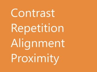 Principles of presentation design crap by james ngatia | PPT