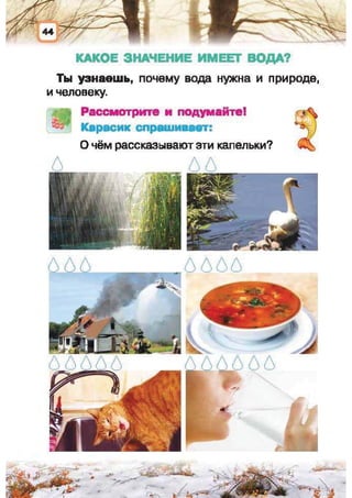 Природоведение: учебник для 1-го класса (русский язык обучения), Автор: И.В. Грущинская Видавництво: Київ, Освіта, 2012 рік