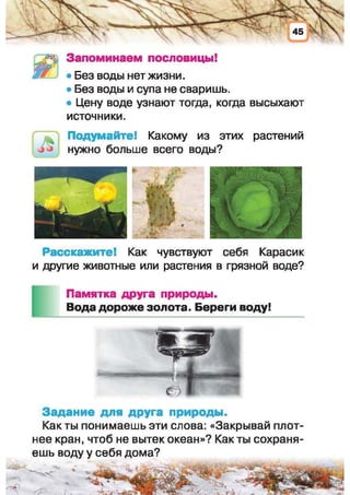 Природоведение: учебник для 1-го класса (русский язык обучения), Автор: И.В. Грущинская Видавництво: Київ, Освіта, 2012 рік