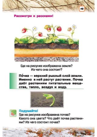 Природоведение: учебник для 1-го класса (русский язык обучения), Автор: И.В. Грущинская Видавництво: Київ, Освіта, 2012 рік