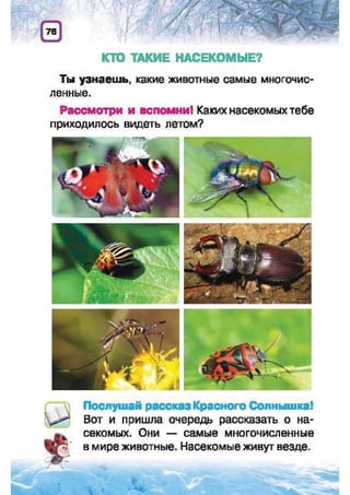 Природоведение: учебник для 1-го класса (русский язык обучения), Автор: И.В. Грущинская Видавництво: Київ, Освіта, 2012 рік
