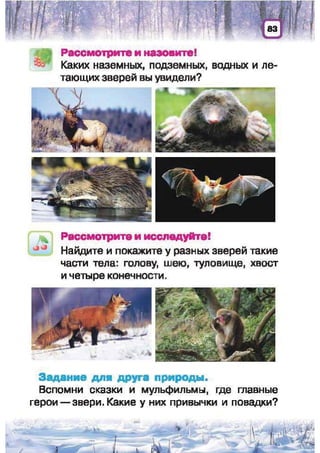 Природоведение: учебник для 1-го класса (русский язык обучения), Автор: И.В. Грущинская Видавництво: Київ, Освіта, 2012 рік