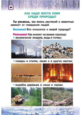 Природоведение: учебник для 1-го класса (русский язык обучения), Автор: И.В. Грущинская Видавництво: Київ, Освіта, 2012 рік