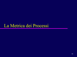 La Metrica dei Processi 