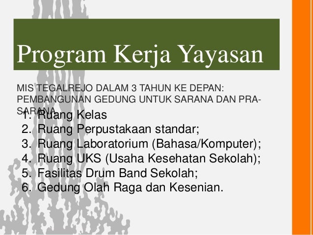 1 program kerja yayasan ics