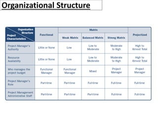 Organizational Structure
 