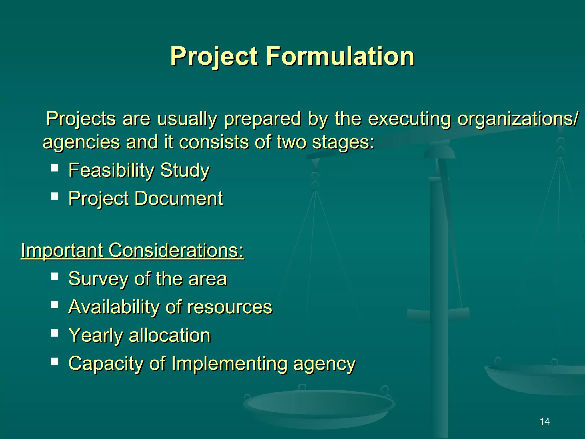 1 project & project cycle management | PPT