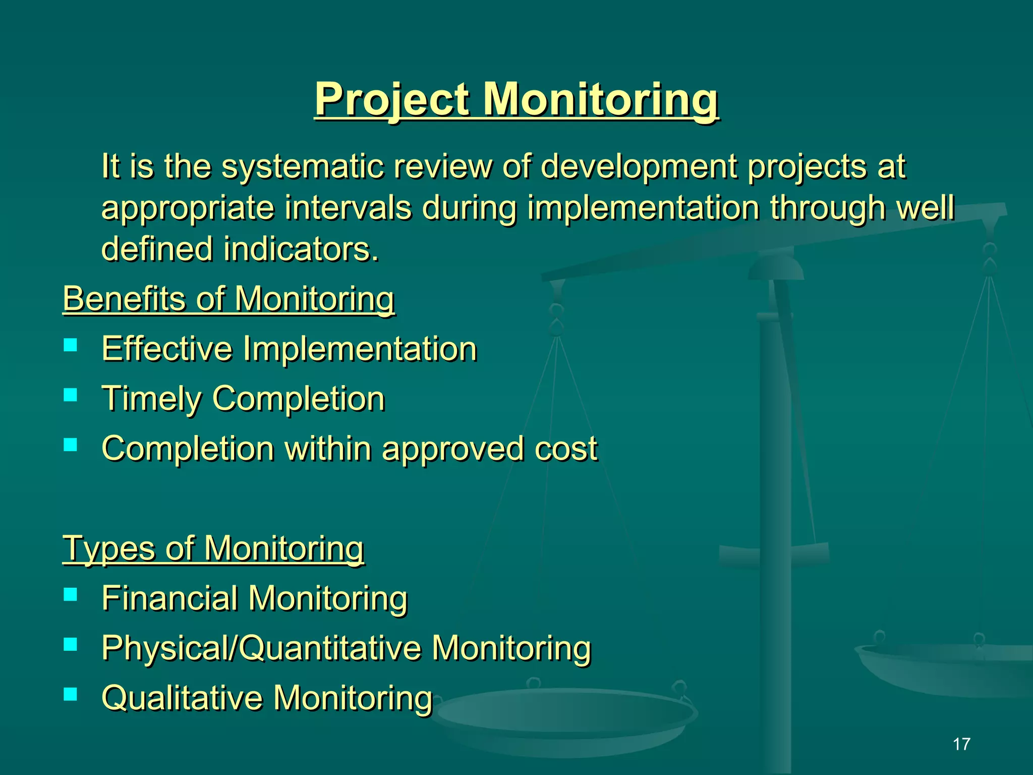 1 project & project cycle management | PPT