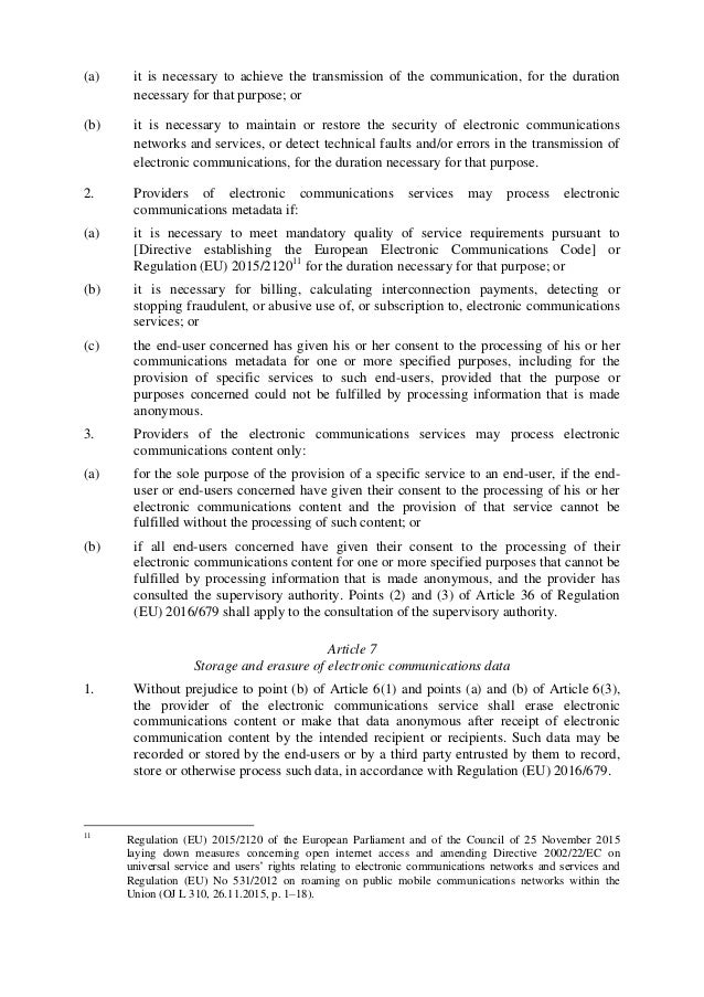 Proposal For A Regulation Of Th European Parliament And Of - 