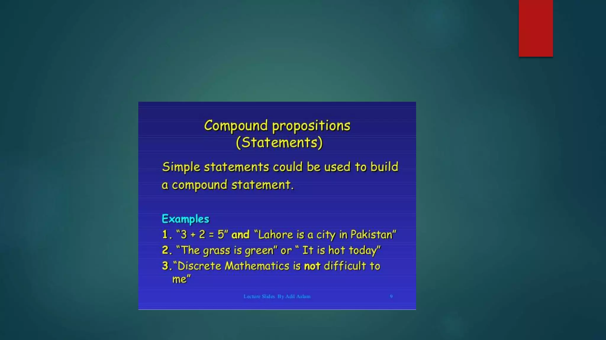 1-Propositional Logic and Logical Connectives.pptx