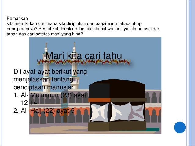 1 Proses Terjadinya Manusia