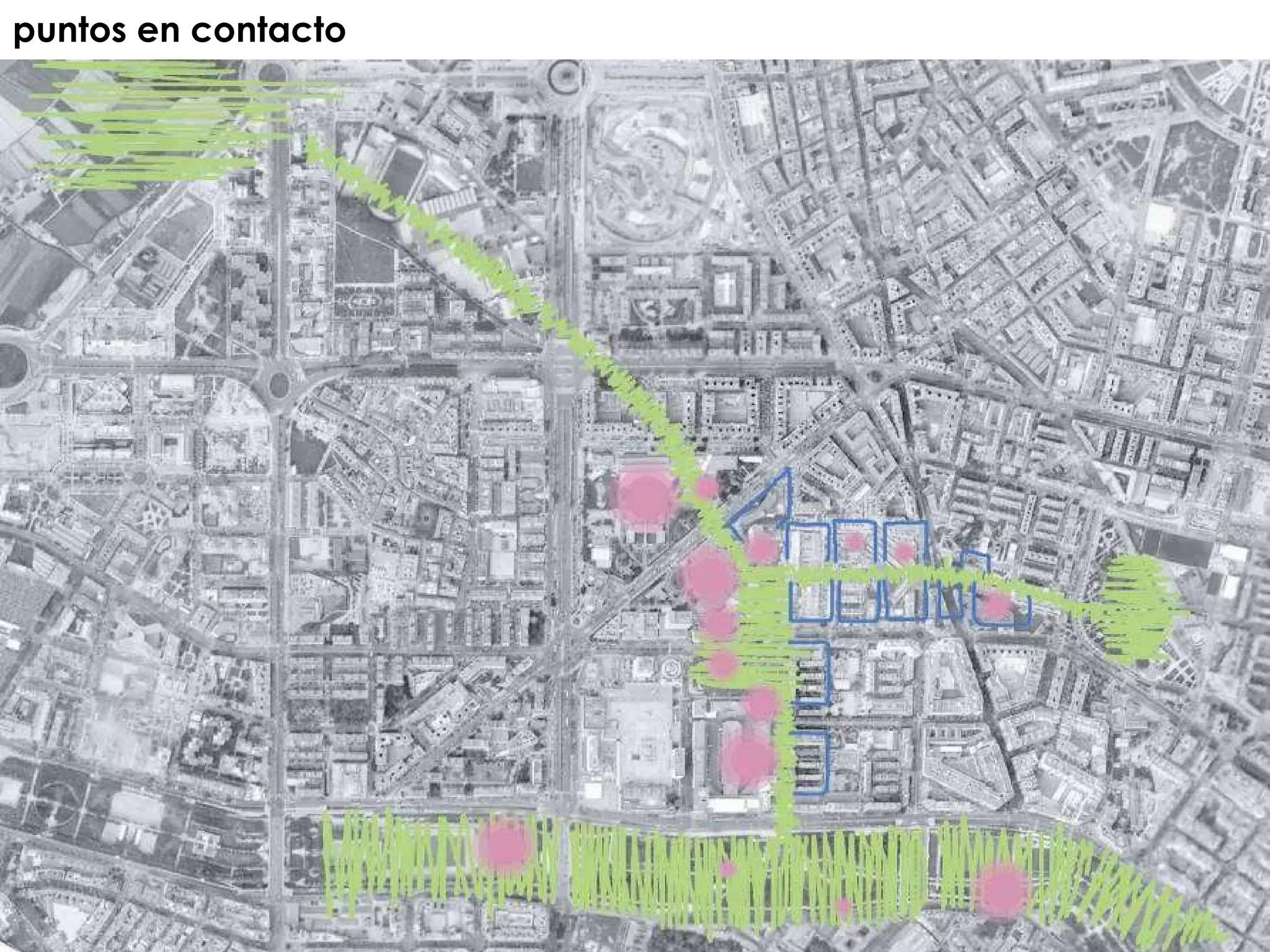 puntos en contacto