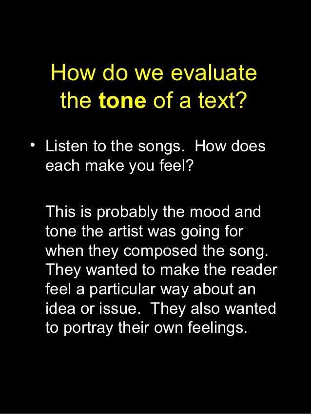 Purpose, Audience, Form and Tone