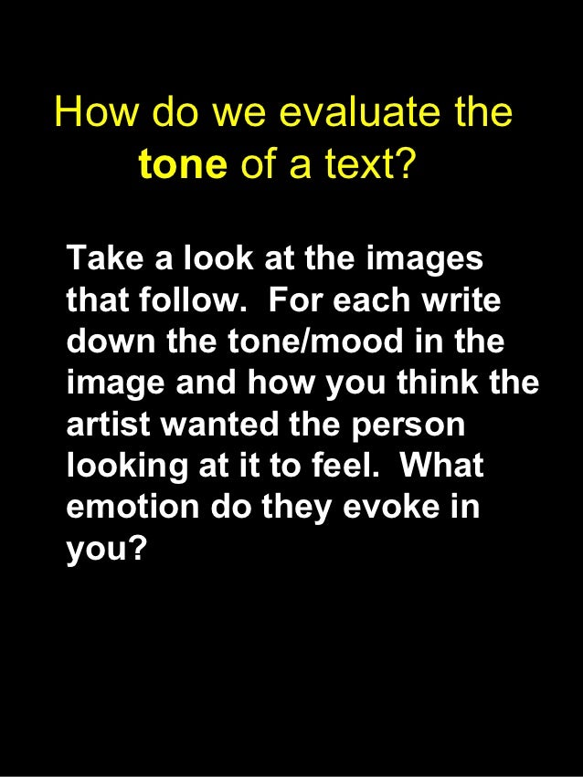 Purpose, Audience, Form and Tone