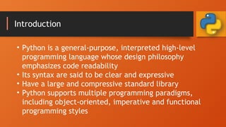 1 - Python Programming Introduction.pptx