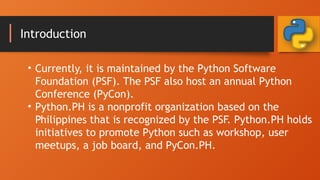 1 - Python Programming Introduction.pptx