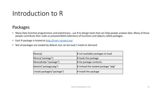 1 R Tutorial Introduction | PPT