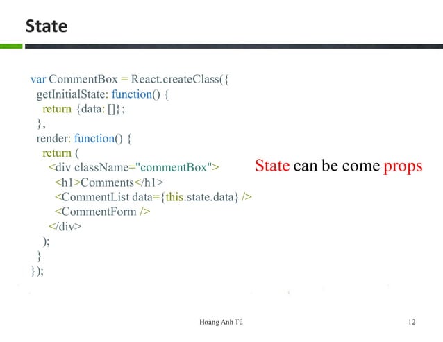 Introduction to ReactJS | PPT
