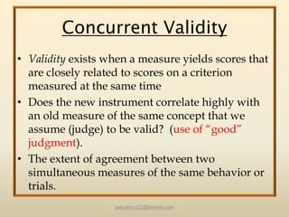1 Reliability and Validity in Physical Therapy Tests | PDF