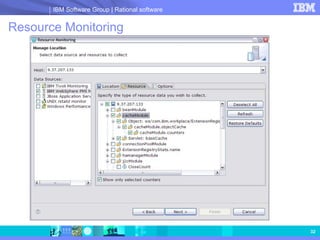 IBM Software Group | Rational software


Resource Monitoring




                                                32
 