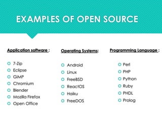 OPEN SOURCE SEMINAR PRESENTATION | PPTX