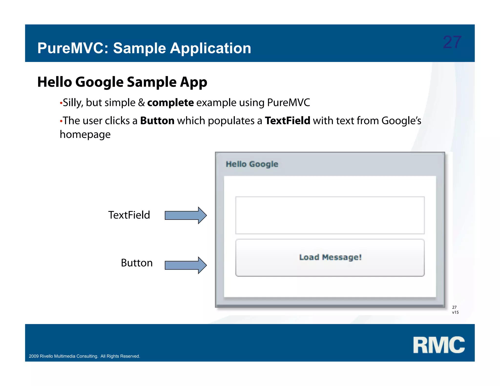 Samuel Asher Rivello - PureMVC Hands On Part 1