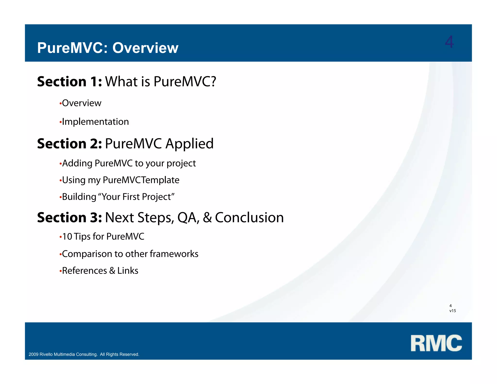 Samuel Asher Rivello - PureMVC Hands On Part 1