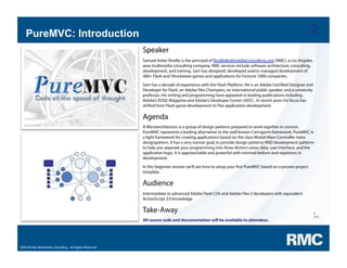 Samuel Asher Rivello - PureMVC Hands On Part 1