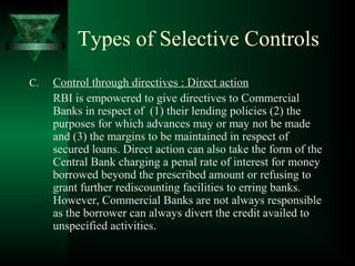 Directive Control Examples 1. role of central bank (1) | PPT