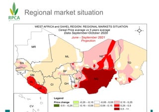 Regional market situation
 
