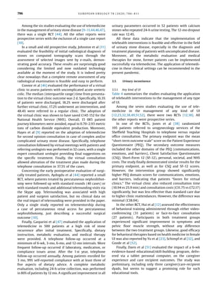 Telehealth in Urology: A Systematic Review of the Literature. | PDF