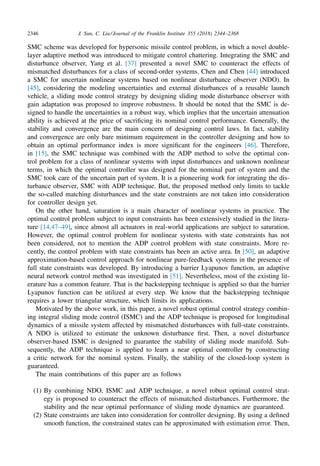 Robust Missile Autopilot Design Using Disturbance Observer and Adaptive ...