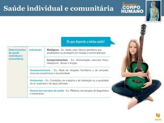 Saúde individual e comunitária
 